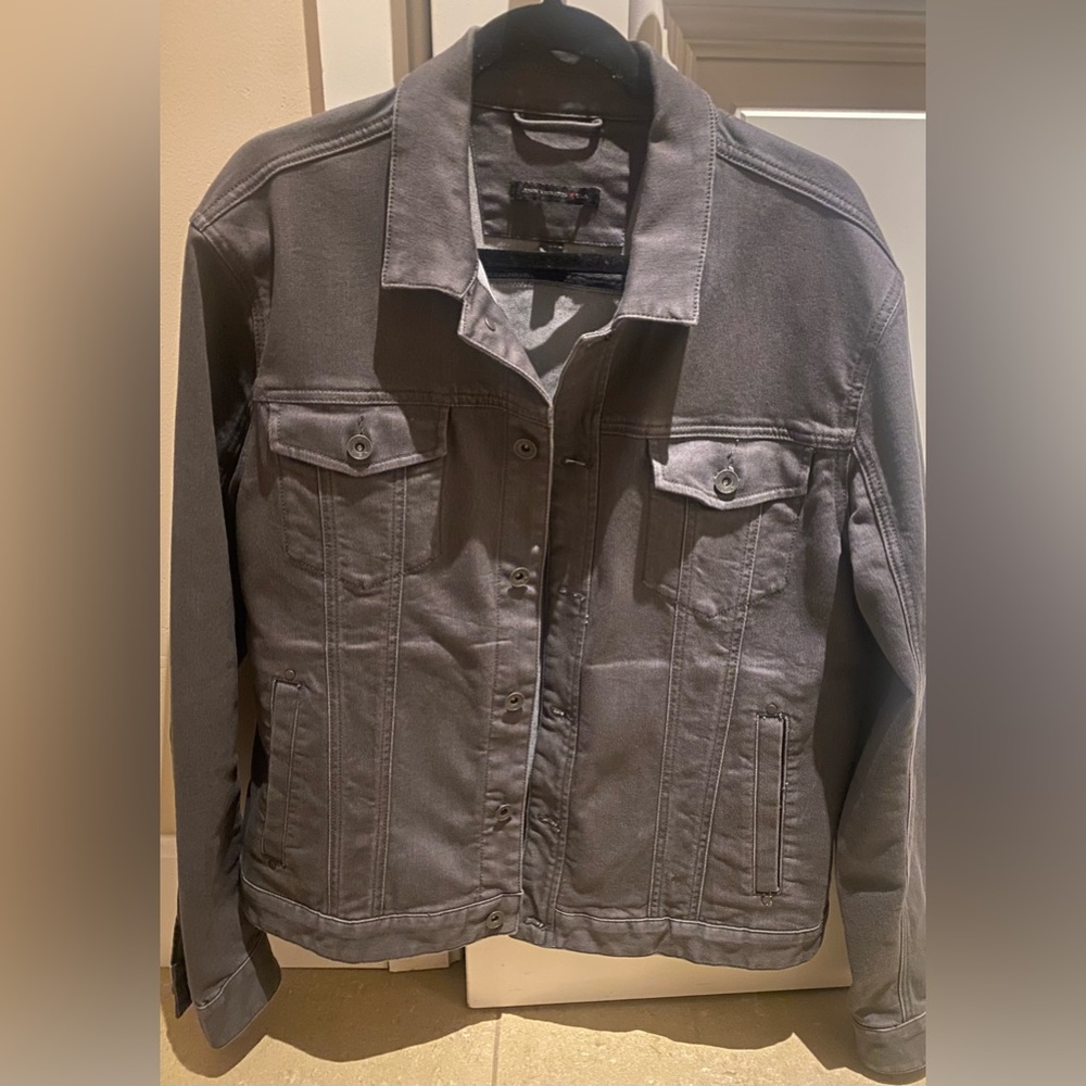 Mens John Varvatos Denim Jacket Like New Worn Once SIZE L
